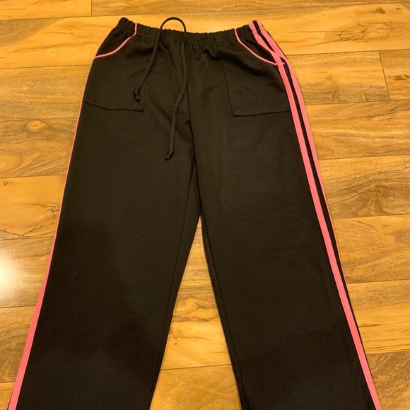 Athletic Sweatpants with Pink Lining - Picture 1 of 2